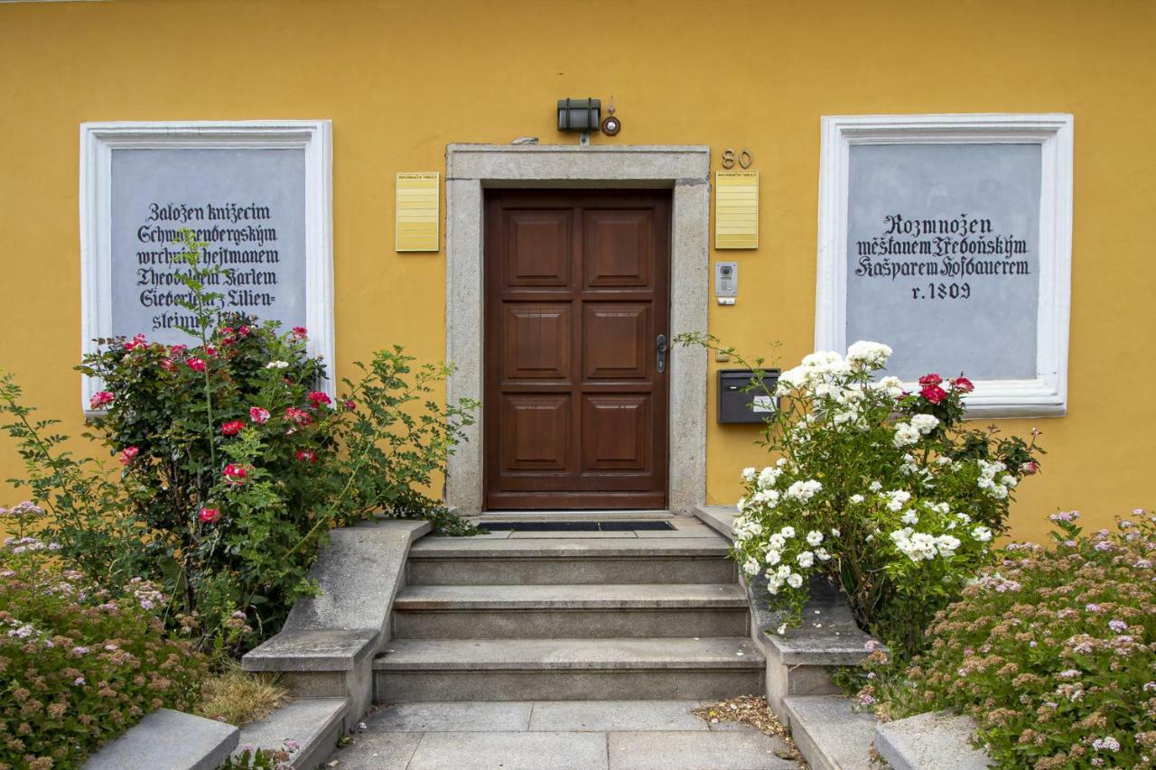 Apartmán Historický dům u lázní Třeboň Exteriér fotografie