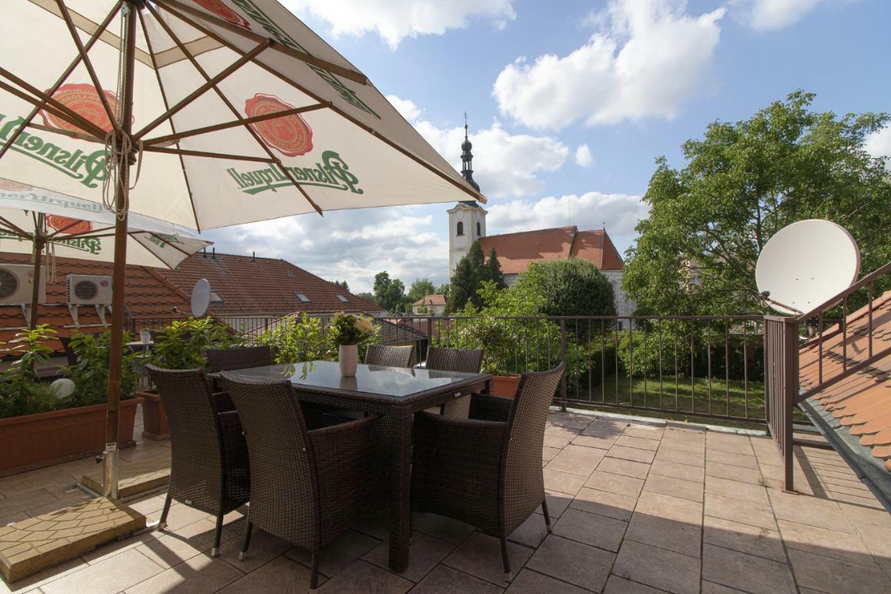 Apartmán Historický dům u lázní Třeboň Exteriér fotografie